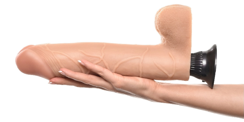 Vibrator REAL FEEL DELUXE No.11, Multispeed, TPR, Natural, 28.6 cm, #7, Erotic24.ro