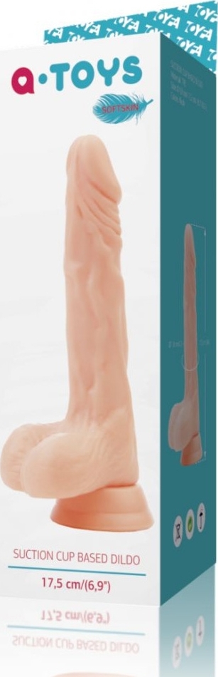 Dildo Realist A-Toys, Natural, 19 cm, #2, Erotic24.ro