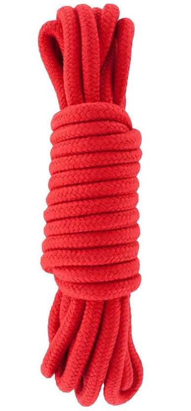 Sfoara Bondage Rope 5 m, Rosu, Passion Labs