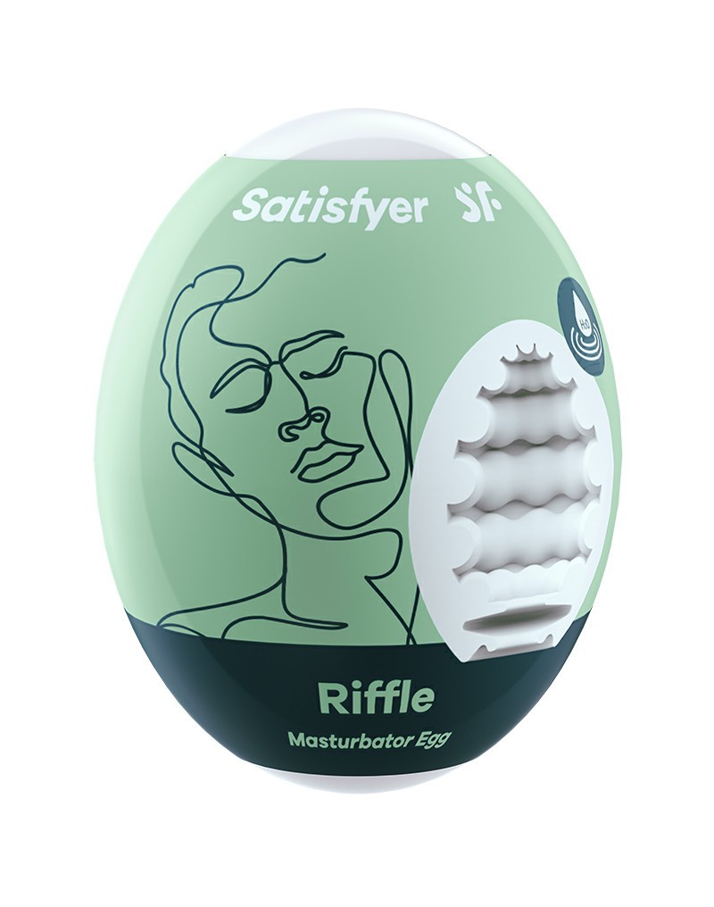 Masturbator Egg Riffle Hydro Active