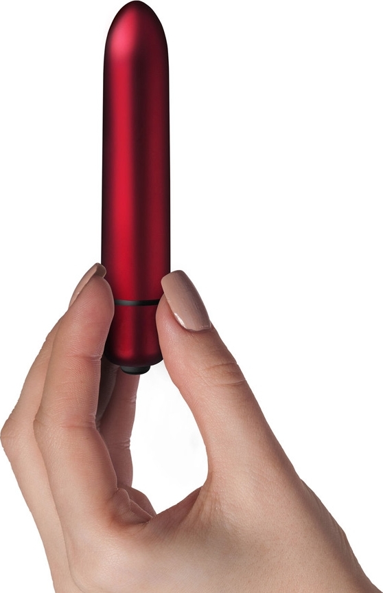 Vibrator Glont Ro90 Scarlet Velvet, Multispeed, ABS, Rosu, 9 cm , #2, Erotic24.ro