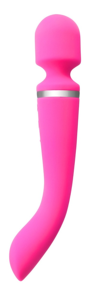 Vibrator Masaj Elina 2 Capete Vibratoare 20 Moduri Vibratii Roz Silicon USB Passion Labs, #2, Erotic24.ro