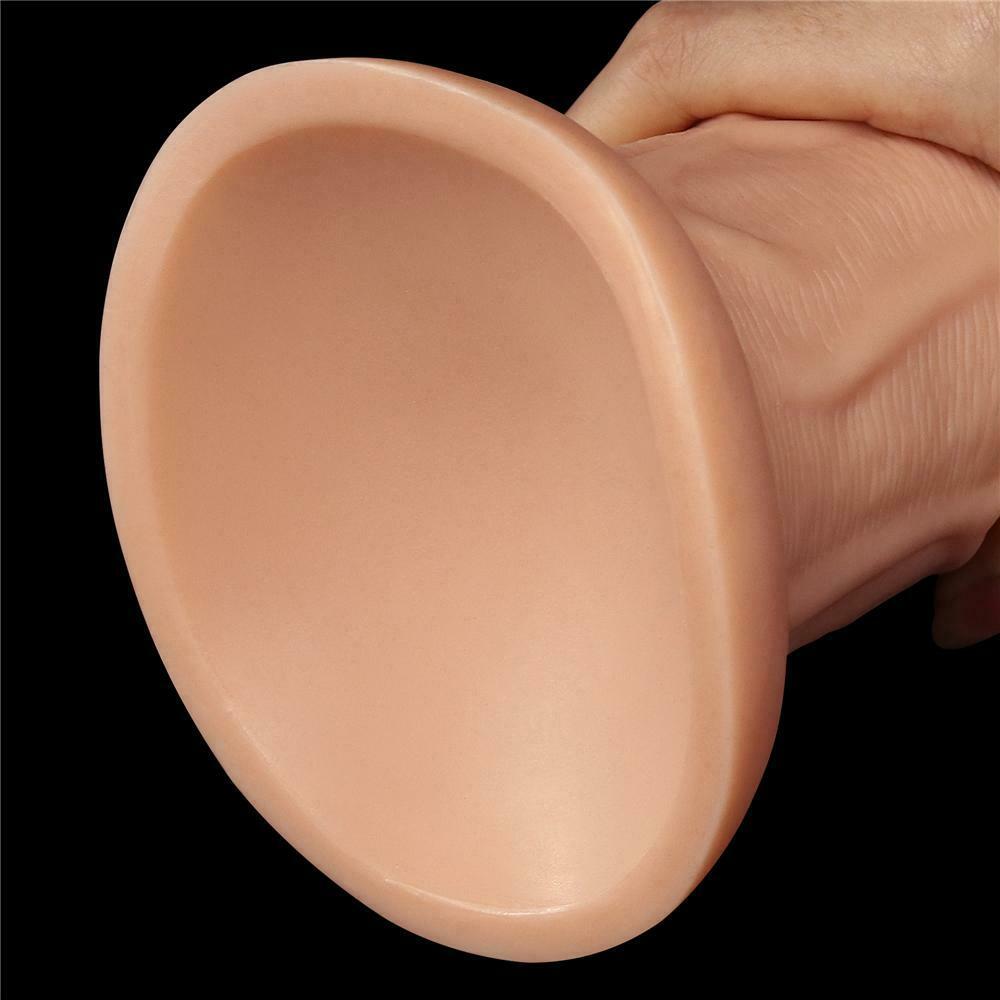Dildo Realist King-Sized Curved 24 cm, #5, Erotic24.ro