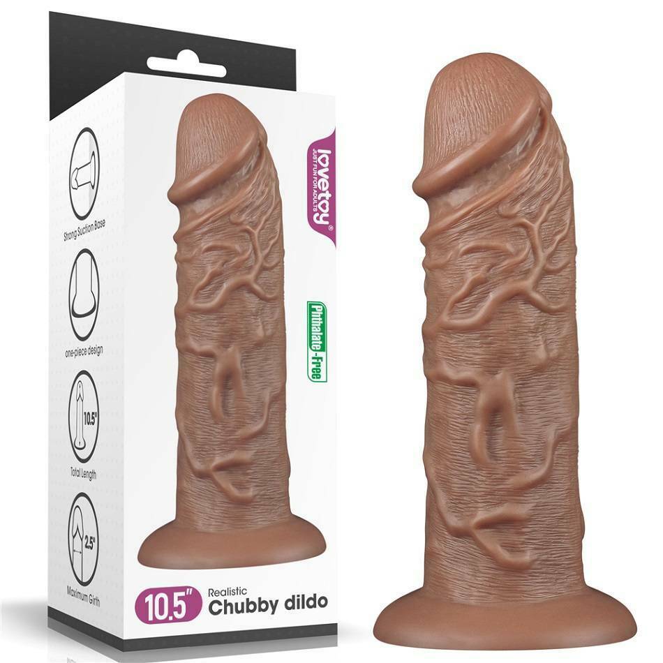 Dildo Realistic King-Sized Chubby 26 cm, #7, Erotic24.ro