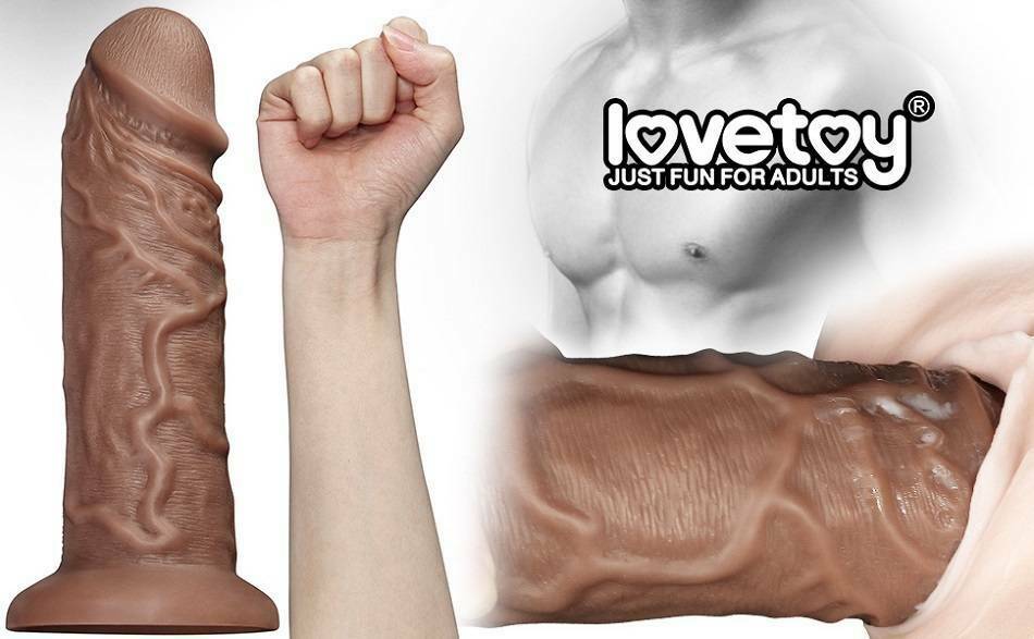 Dildo Realistic King-Sized Chubby 26 cm, #6, Erotic24.ro