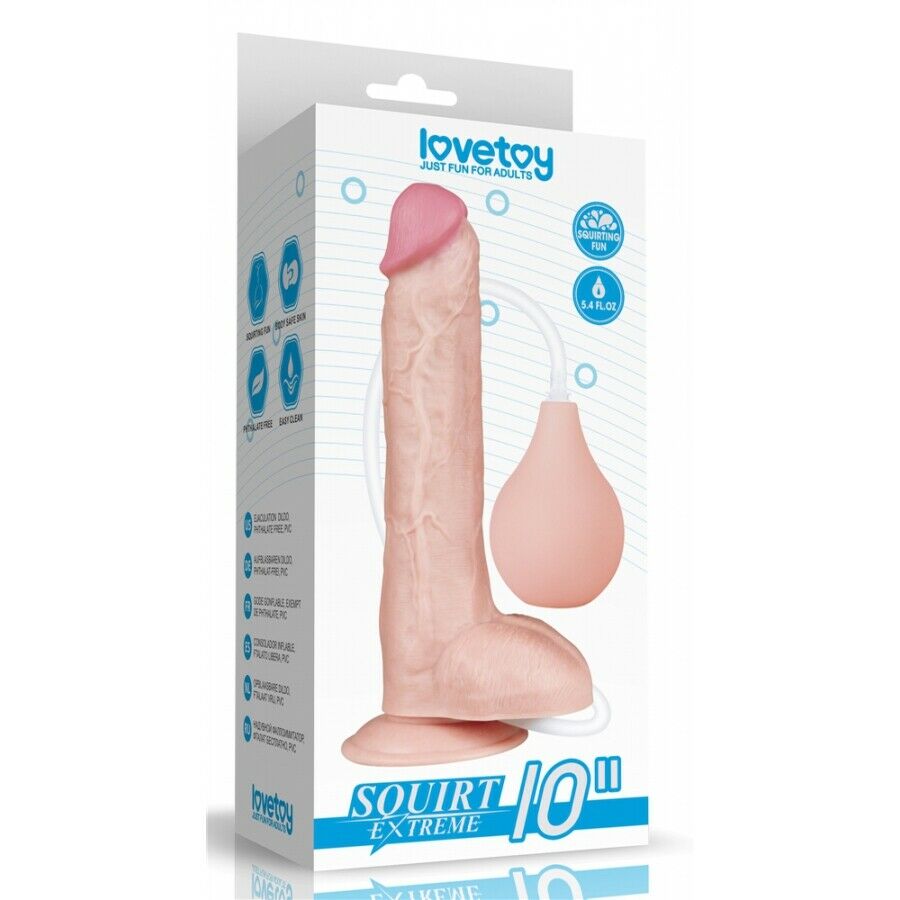 Dildo cu Ejaculare Squirt Extreme 26 cm, #9, Erotic24.ro