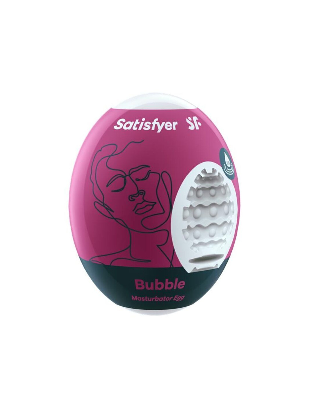 Masturbator Egg Bubble Hydro Active