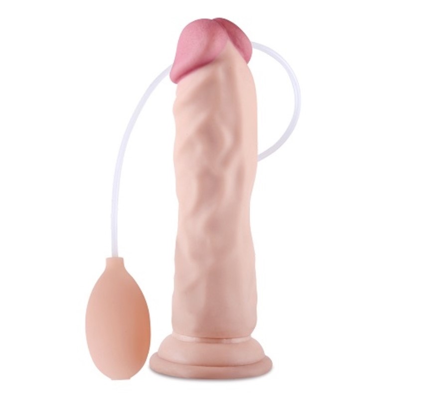 Dildo cu Ejaculare Cumming Softee 20.5 cm, #2, Erotic24.ro
