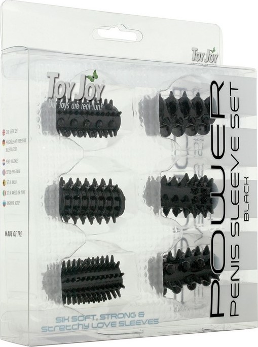 Set mansoane Clear Toy Power Penis, Nr. 2, Erotic24.ro