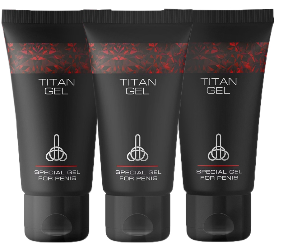 Set 3 Bucati - Titan Gel pentru Marirea Penisului 50 ml