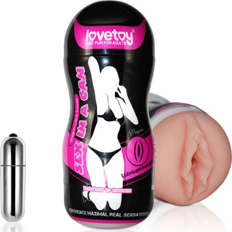 Masturbator Sex In A Can Lotus cu vibratii