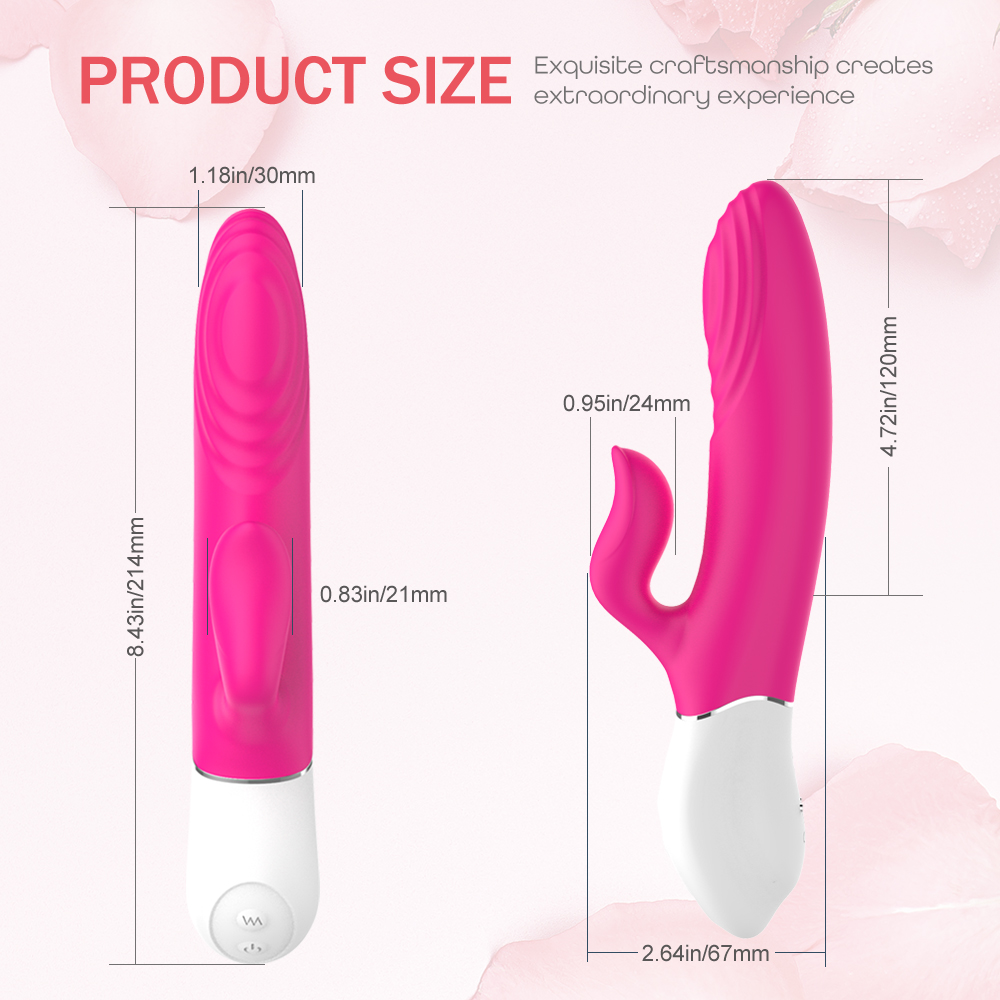 Pulsator Iepuras Hity Thrusting&Vibrations Silicon USB Roz Guilty Toys, #13, Erotic24.ro