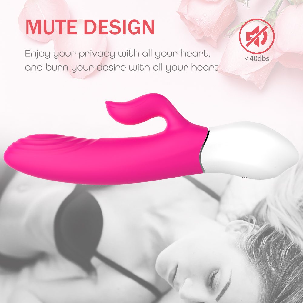 Pulsator Iepuras Hity Thrusting&Vibrations Silicon USB Roz Guilty Toys, #10, Erotic24.ro
