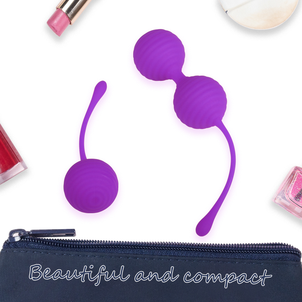 Set Bile Vaginale Kegel Prima Mov Silicon Mokko Toys, #12, Erotic24.ro