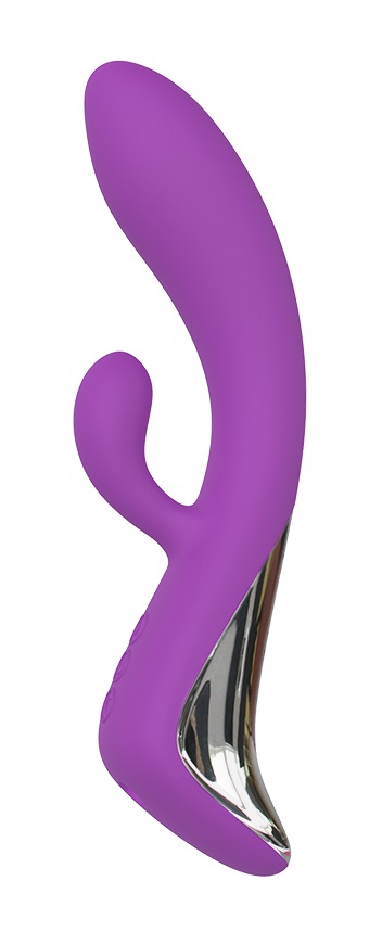 Vibrator Rabbit Luxe Wave&Vibrations, Silicon, Mov, USB, Mokko Toys