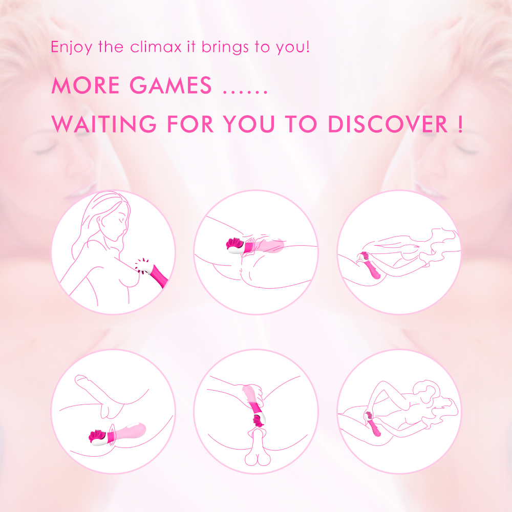 Stimulator Clitoris Bixy 9 Moduri Rotatii&Vibratii Silicon USB Roz Passion Labs, Nr. 7, Erotic24.ro