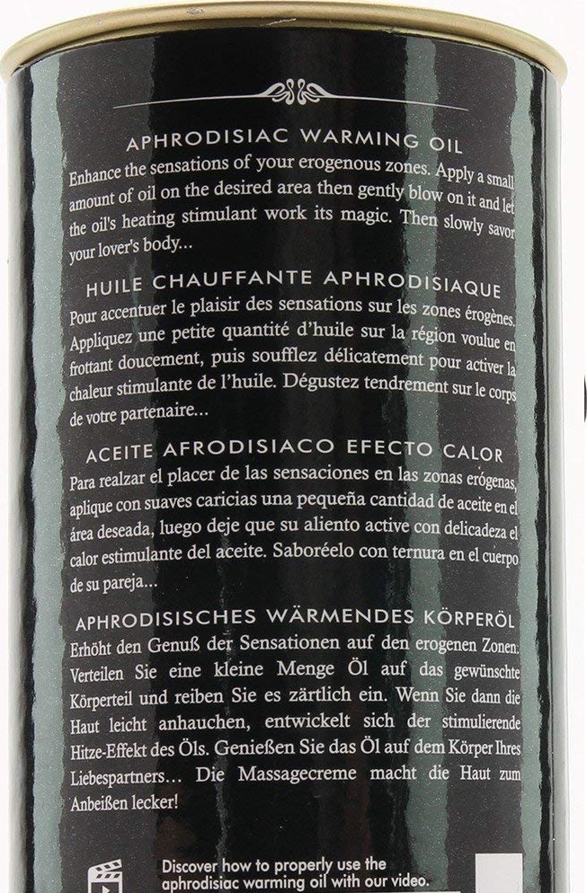 Ulei Afrodisiac Vanilla Fetish Cu Efect De Incalzire 100 ml, Nr. 3, Erotic24.ro