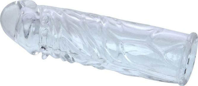 Prelungitor Penis Realist Transparent 13 cm, #5, Erotic24.ro