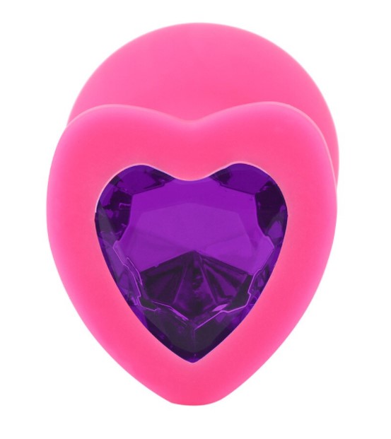 Dop Anal Brighty Medium Silicon Roz/Mov Mokko Toys, #2, Erotic24.ro