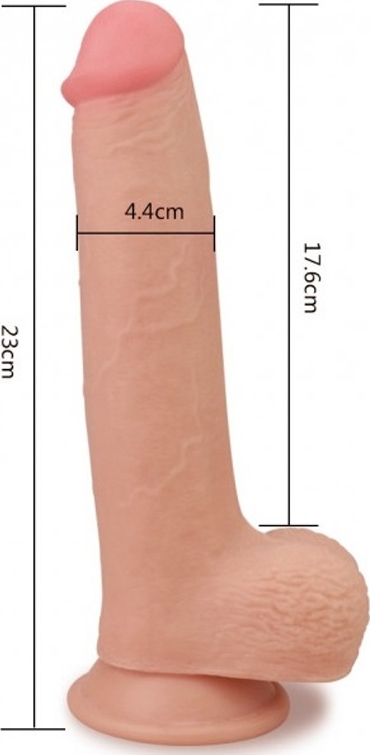 Dildo Skinlike Natural 23 cm, Nr. 2, Erotic24.ro