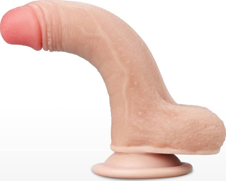 Dildo Sliding-Skin Natural 17.5 cm, #2, Erotic24.ro