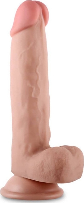 Dildo Sliding-Skin Natural 20.5 cm