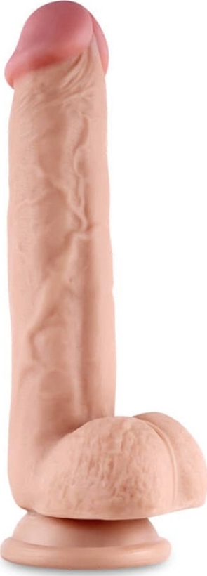 Dildo Sliding-Skin Natural 24.5 cm