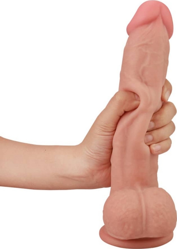 Dildo Sliding-Skin Natural 24.5 cm, #5, Erotic24.ro