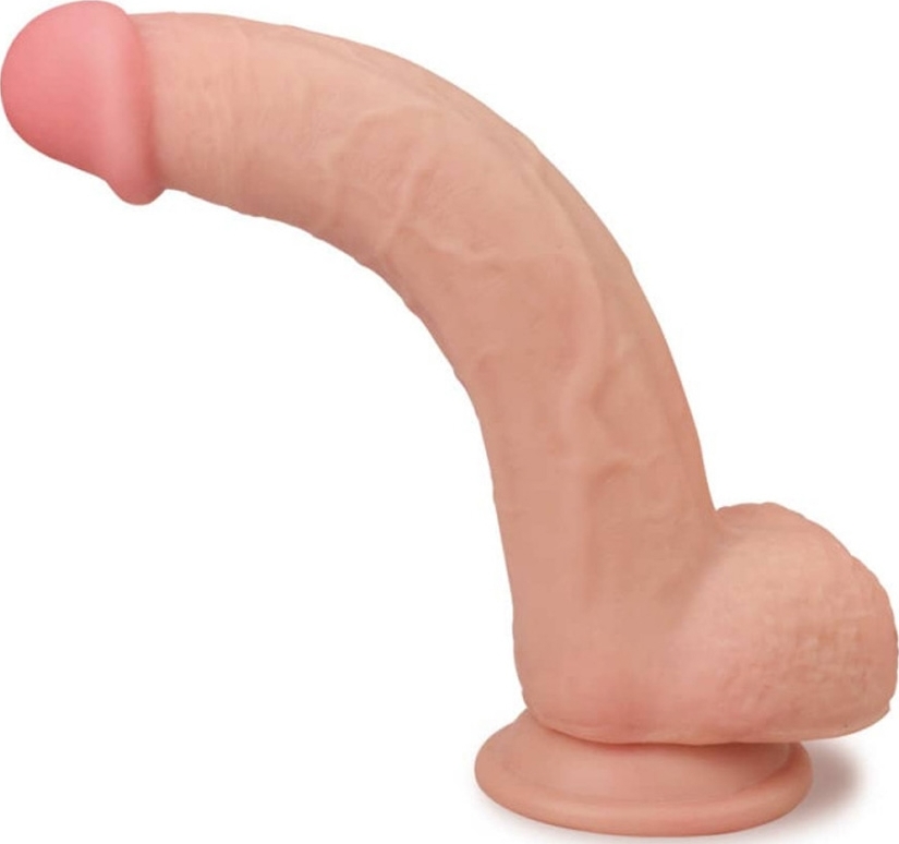 Dildo Sliding-Skin Natural 24.5 cm, #6, Erotic24.ro