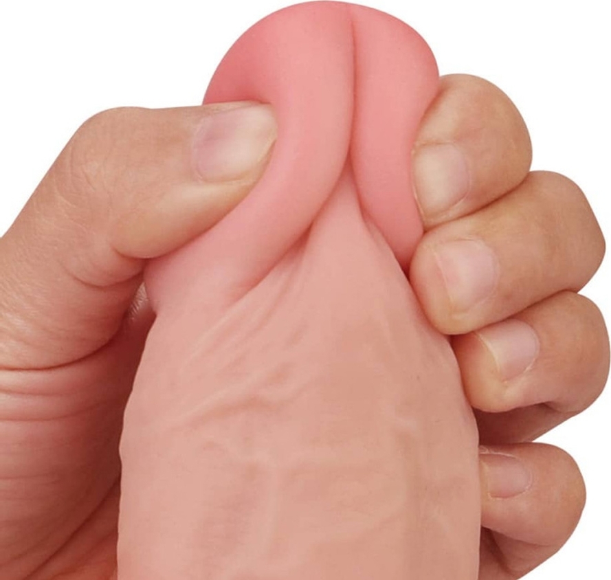 Dildo Sliding-Skin Natural 24.5 cm, #7, Erotic24.ro