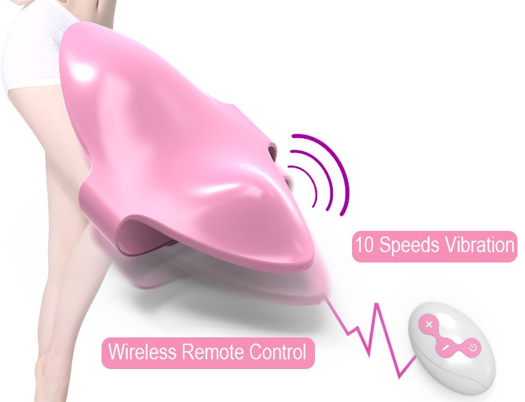 Vibrator Sloane pentru Bikini Remote Control 10 Moduri Vibratii Silicon Roz Mokko Toys, Nr. 5, Erotic24.ro