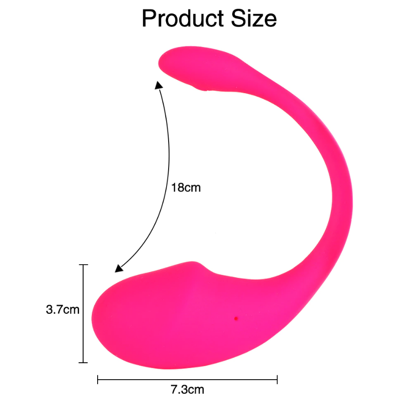 Ou Vibrator Smart Eva App Control Bluetooth USB Roz 22 cm Mokko Toys, Good Vibes, #5, Erotic24.ro