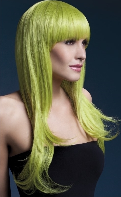 Peruca Profesionala Sienna Verde Pastel, #2, Erotic24.ro