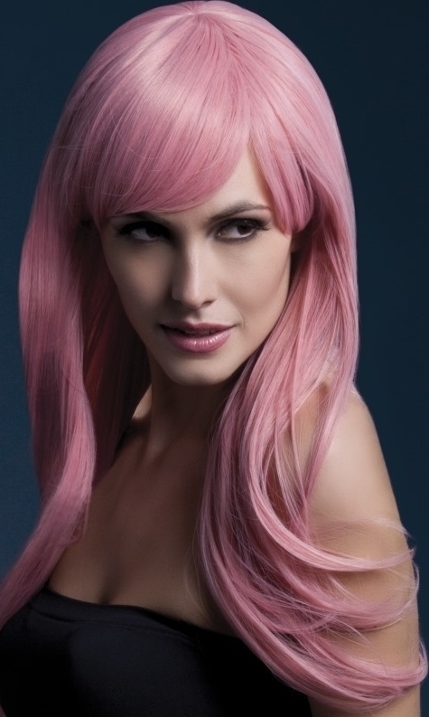 Peruca Profesionala Sienna Roz, #2, Erotic24.ro