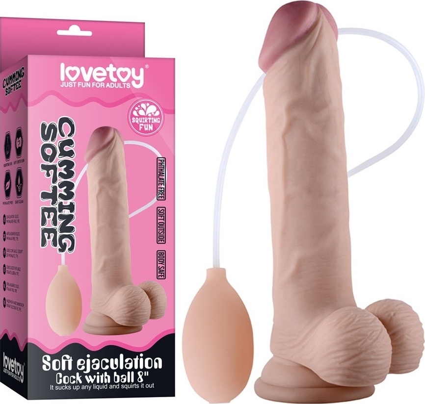 Dildo Squirting Fun 23.5 cm, #4, Erotic24.ro