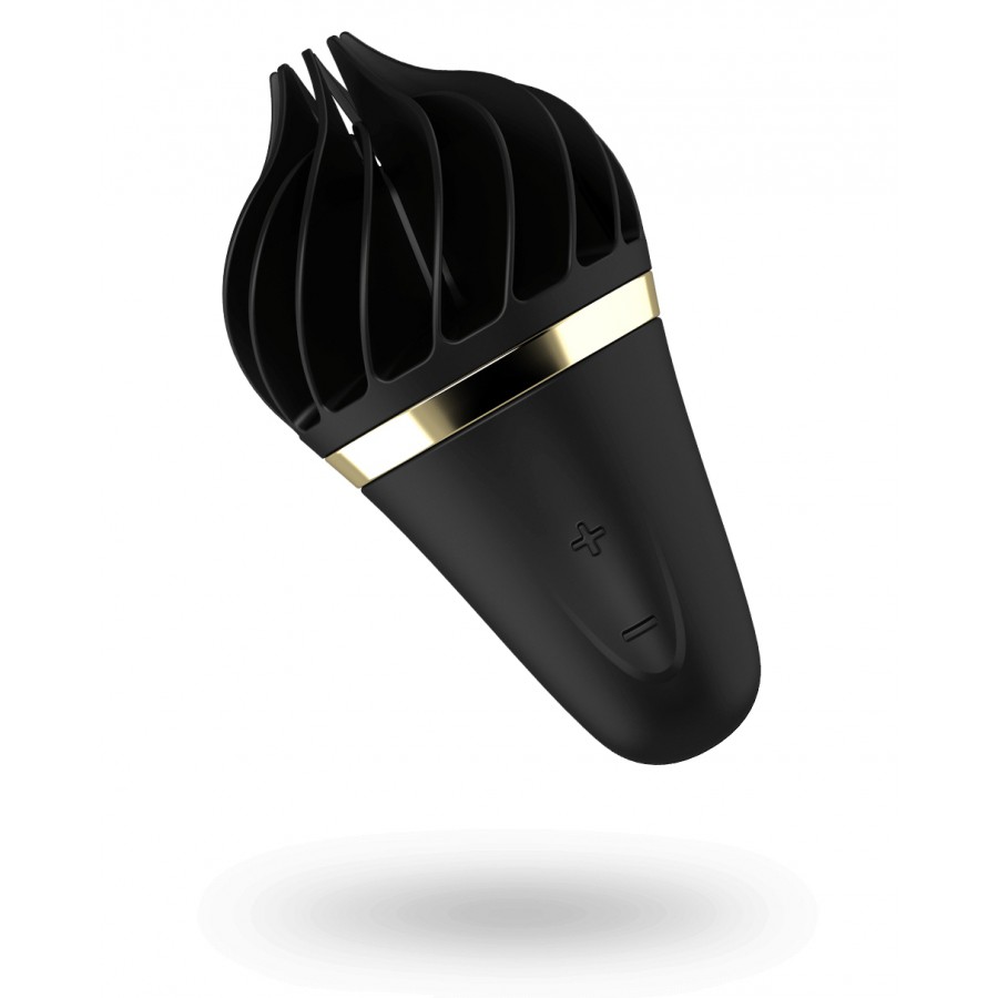 Vibrator Clitoris Sweet Treat Silicon USB Satisfyer Black, #5, Erotic24.ro