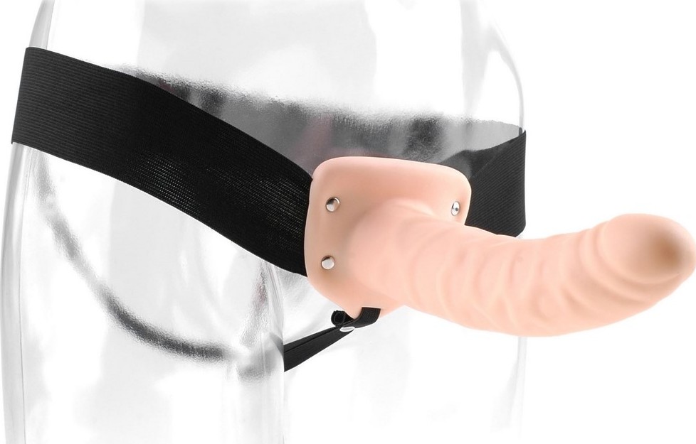 Strap-On Hollow 8 natural, #2, Erotic24.ro