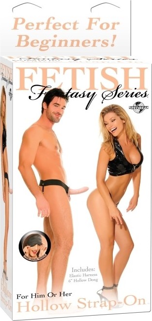 Strap-On unisex Hollow Fantasy natural, Nr. 4, Erotic24.ro