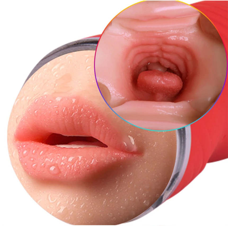 Masturbator Dublu Vagin&Gura Rosu Mokko Toys, #3, Erotic24.ro