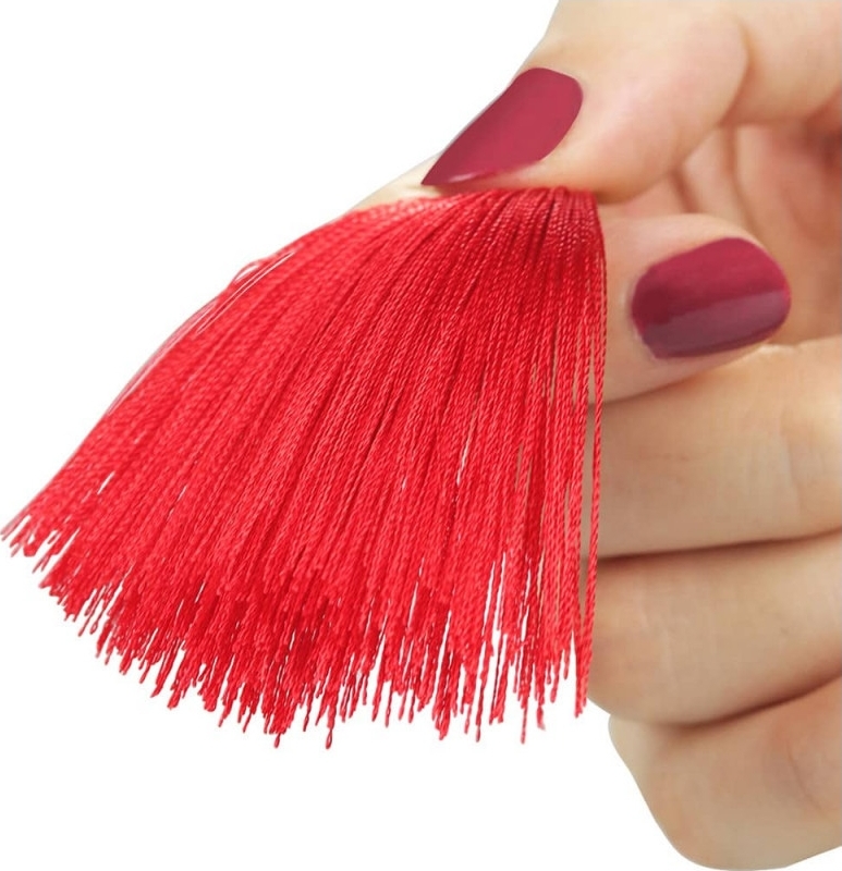 Clame Sfarcuri Tassel cu Lant Rosii, #3, Erotic24.ro