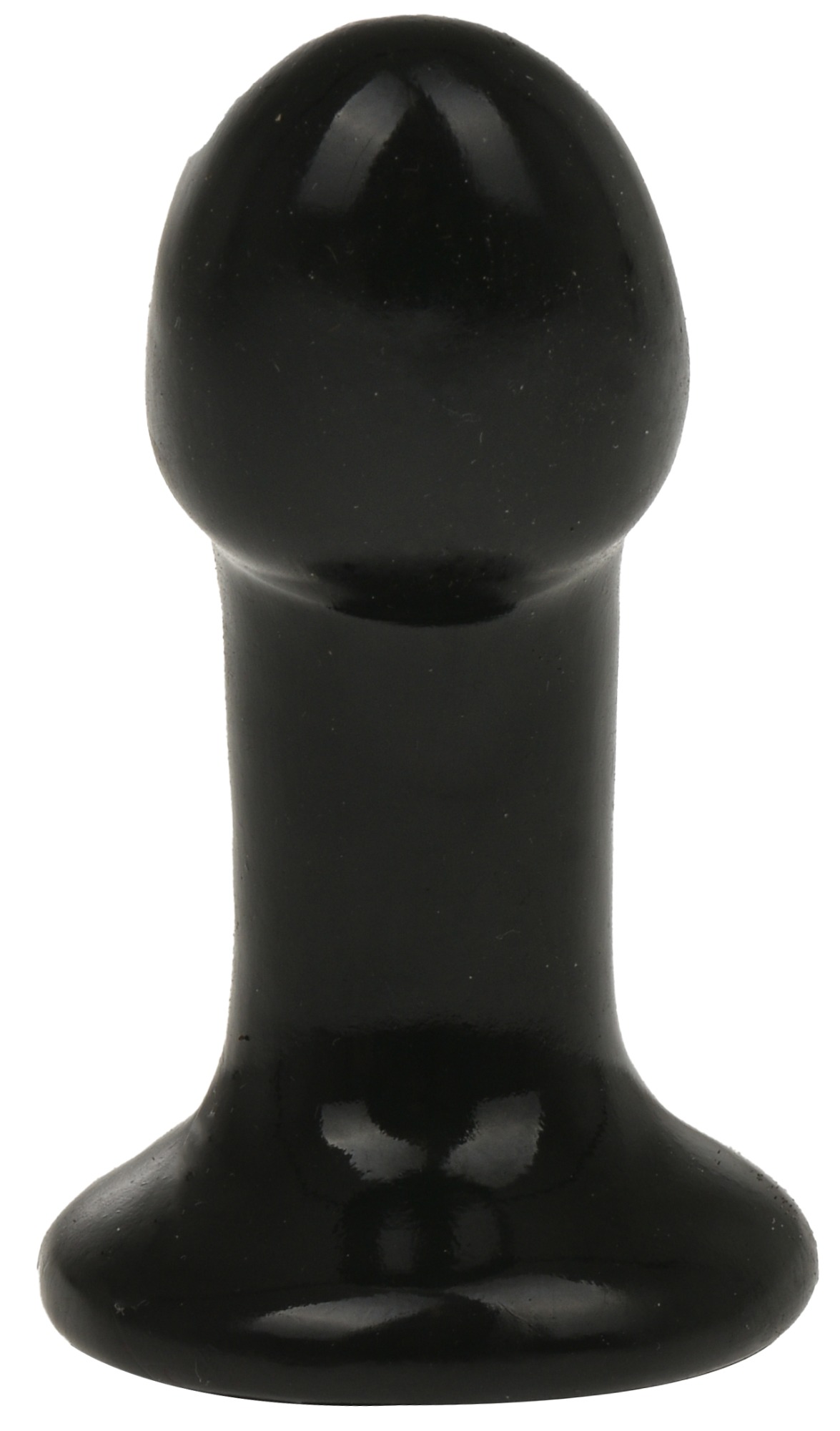 Dop Anal Thor Ventuza Puternica PVC Negru 10.5 cm Guilty Toy, Nr. 2, Erotic24.ro