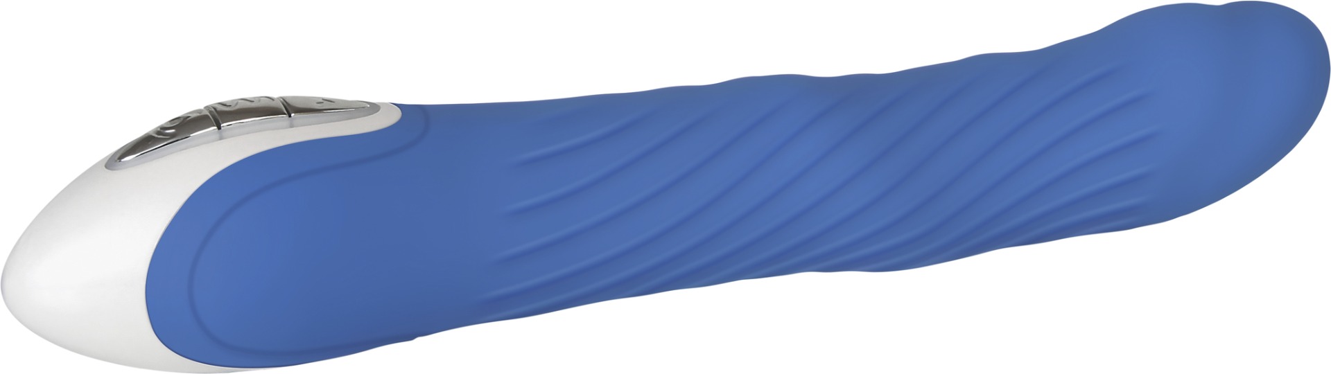 Vibrator Tidal Wave Vibratii&Ondulatii Silicon Albastru 25.5 cm Evolved, #2, Erotic24.ro