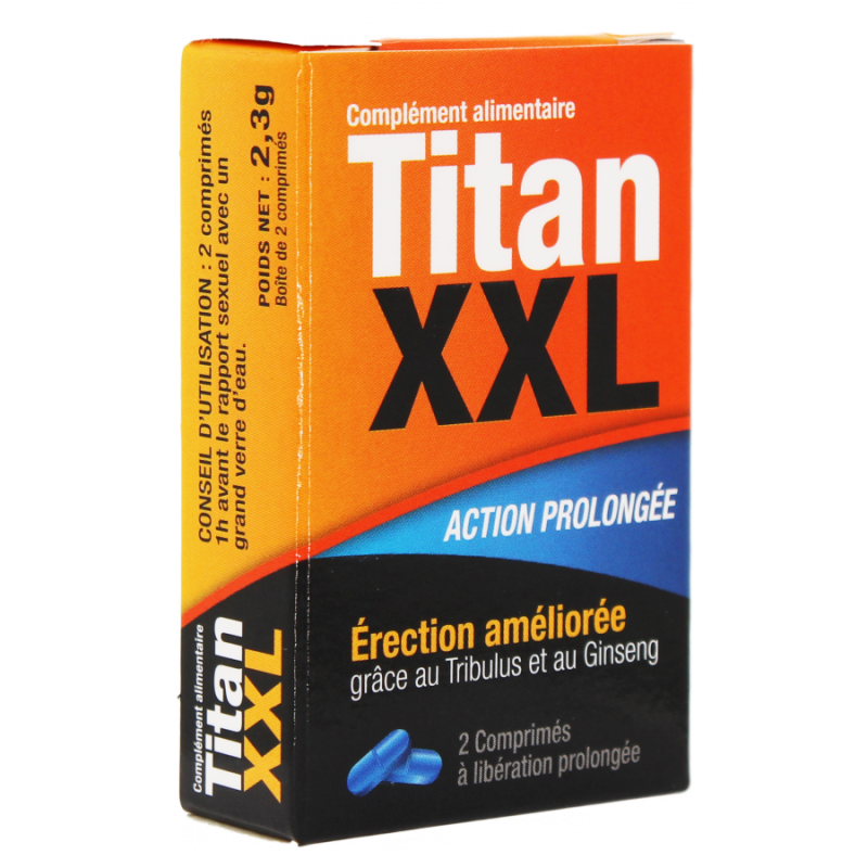 2 Comprimate Titan XXL Imbunatatirea Erectiei