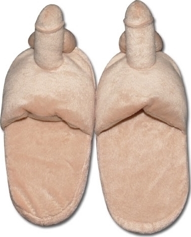 Papuci haiosi cu penis