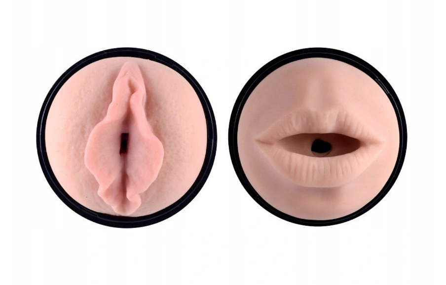 Masturbator Dublu Training Master Double Side Stroker Pussy and Mouth, #2, Erotic24.ro
