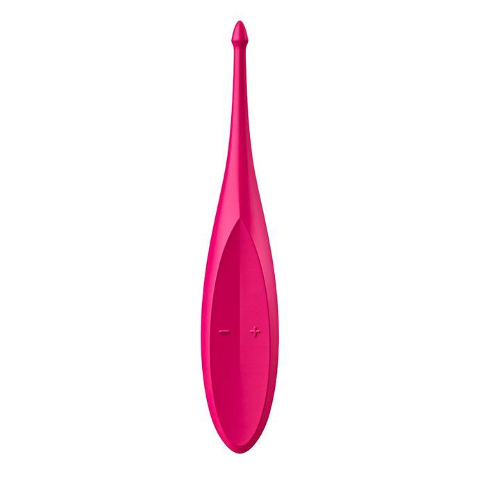 Vibrator Twirling Fun 12 Moduri Vibratii Silicon Fucsia, #4, Erotic24.ro