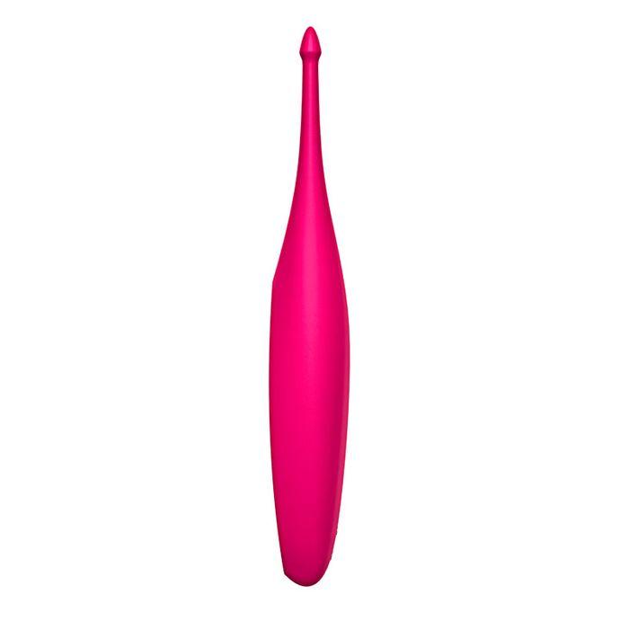 Vibrator Twirling Fun 12 Moduri Vibratii Silicon Fucsia, #2, Erotic24.ro