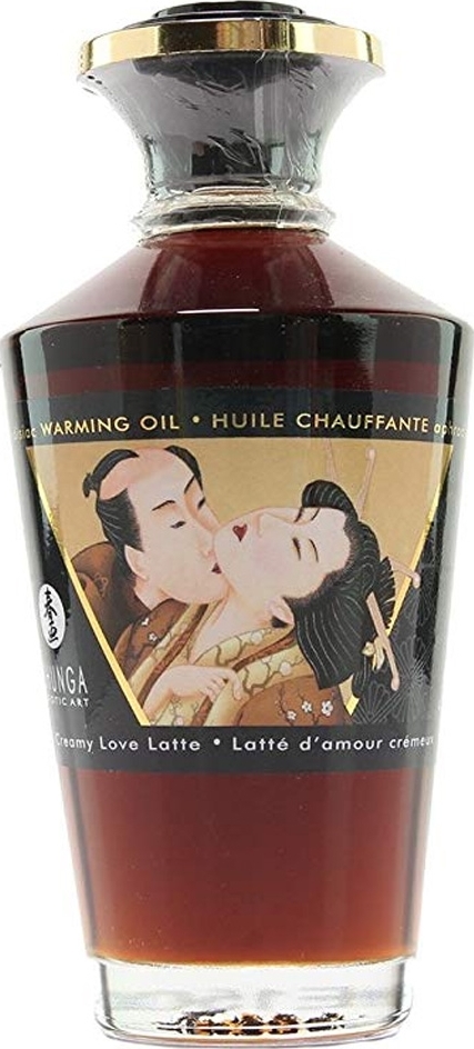 Ulei Afrodisiac Creamy Latte Cu Efect De Incalzire 100 ml, Nr. 2, Erotic24.ro