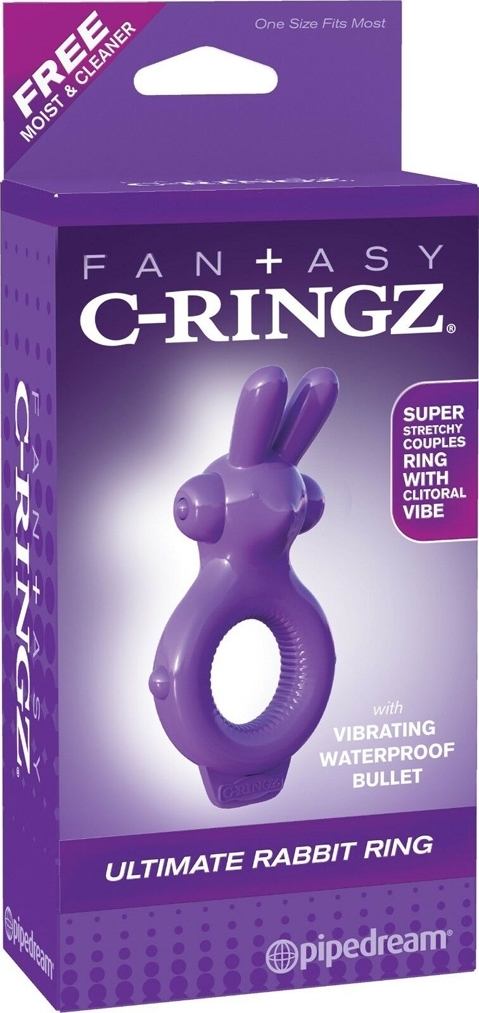 Inel Stimulator Ultimate Rabbit Ring, #7, Erotic24.ro