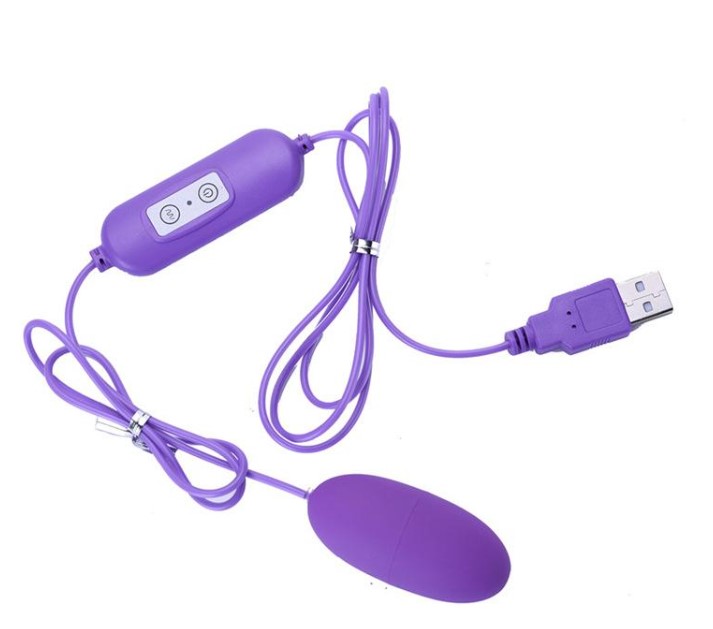 Ou Vibrator Isla, 12 Moduri Vibratii, USB, Mov, Mokko Toys, Nr. 1, Erotic24.ro